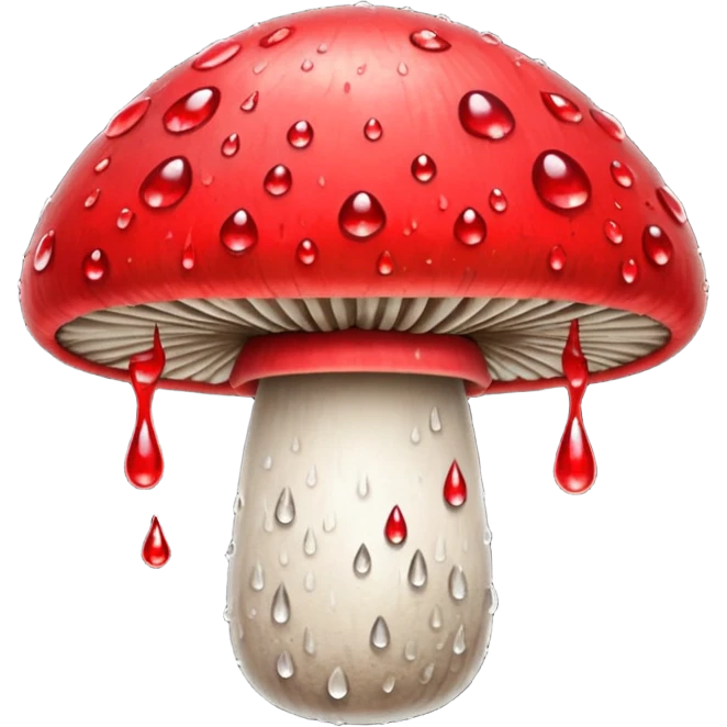 🍄🩸 emoji