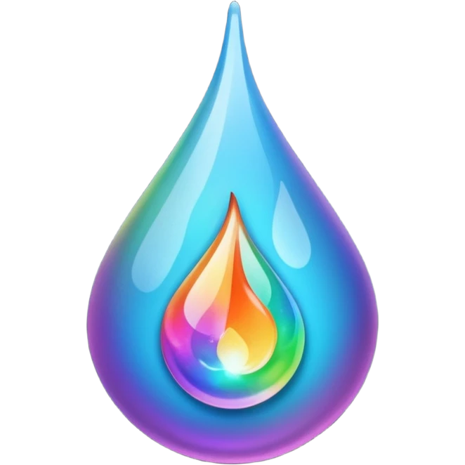 liquid fuel droplet emoji | AI Emoji Generator