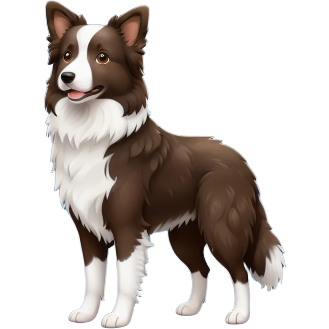 Meteorite Border Collie emoji