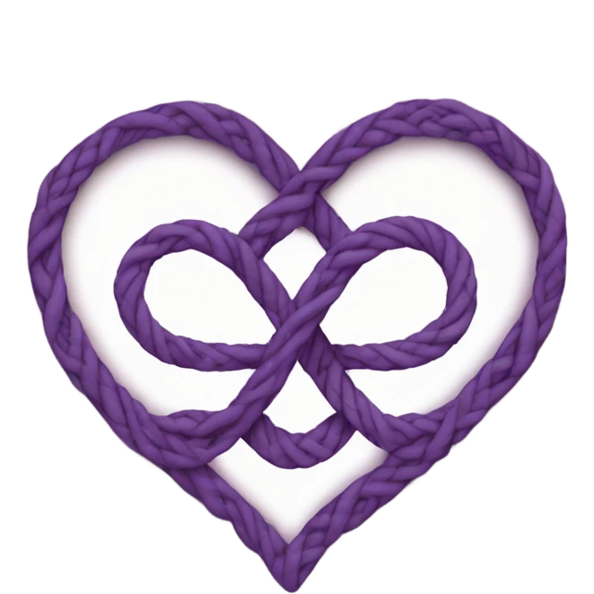 Heart with infinite  emoji