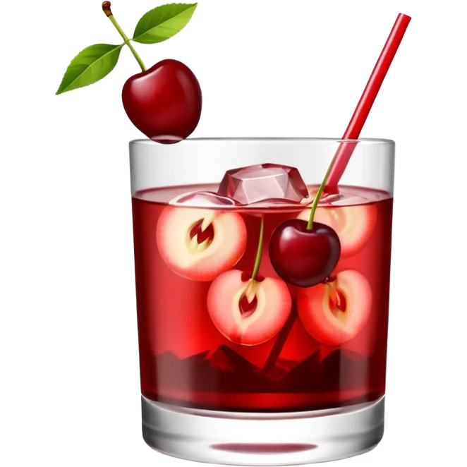 Mach mir einen Cherry Manhattan Cocktail  emoji