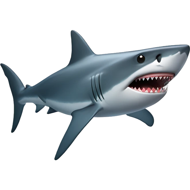 Shark with a top hatك emoji