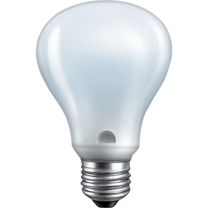 light bulb socket emoji