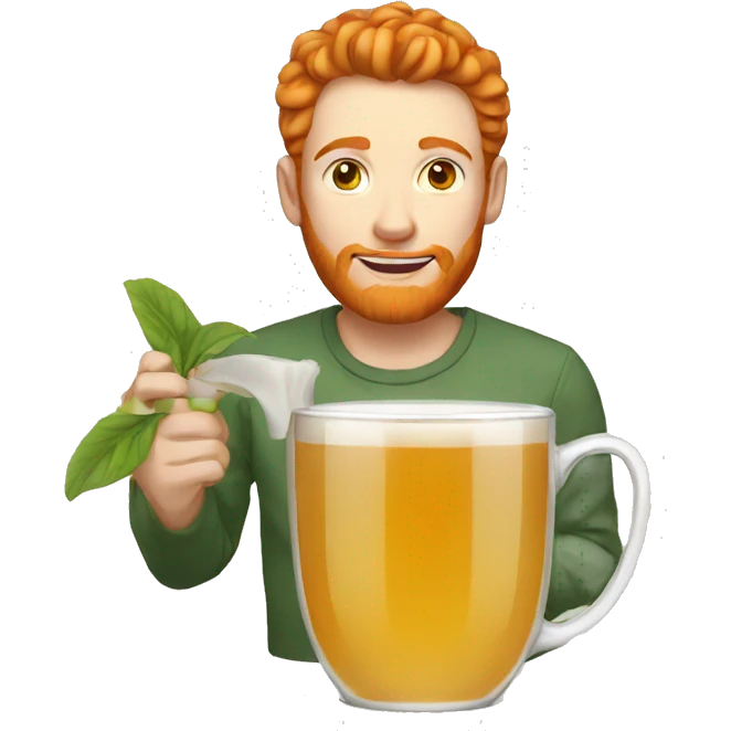 Ginger tea emoji