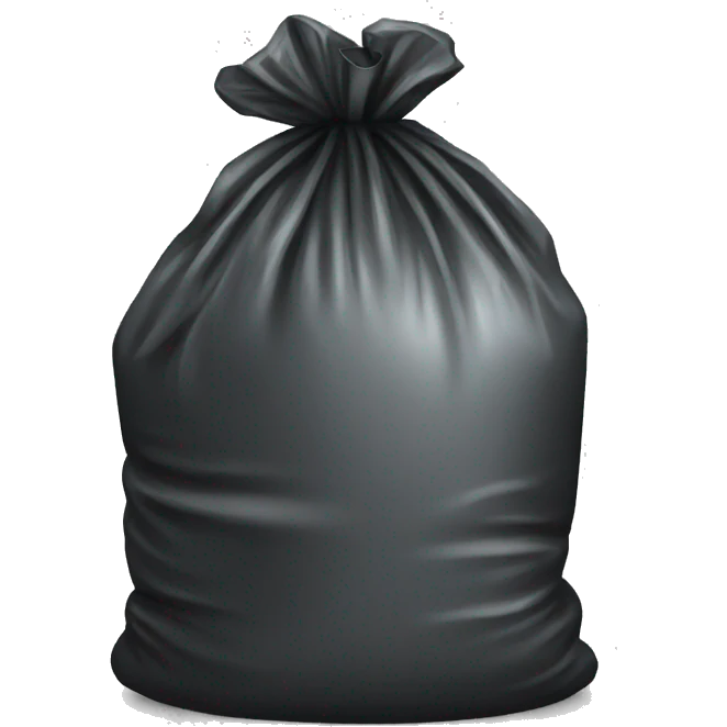 garbage bag ios emoji emoji