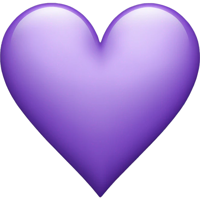 heart-deep-violet-and-white-color emoji