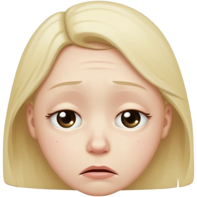sad face emoji