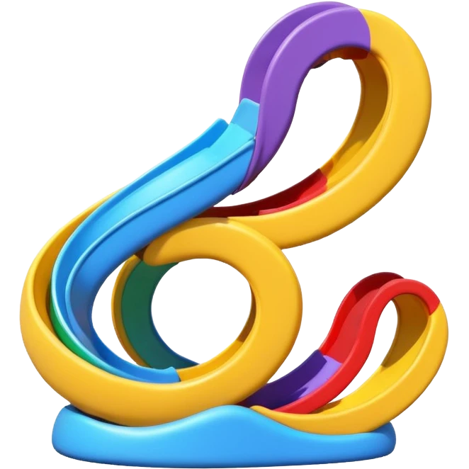 swirly slide emoji