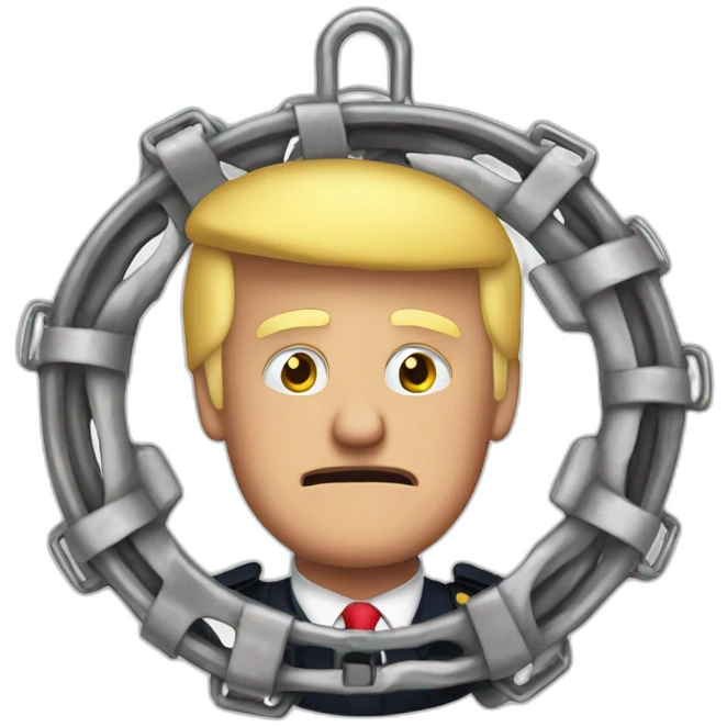 trump-in-handcuffs emoji