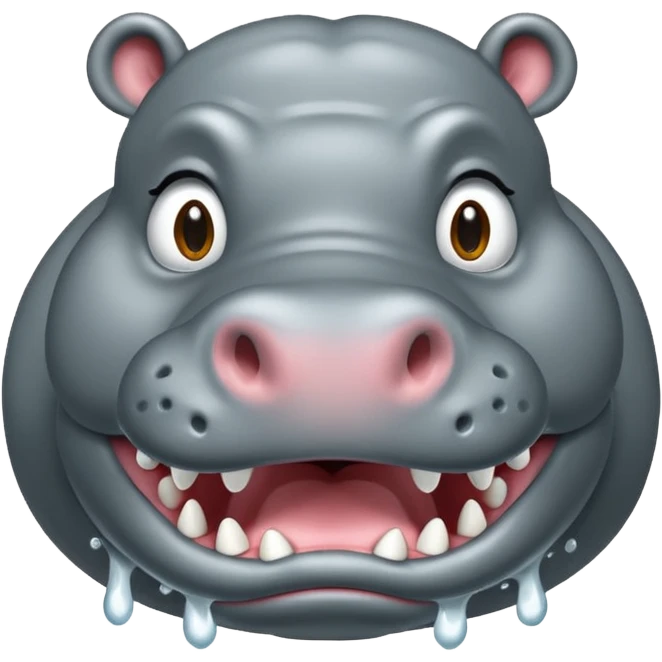 hungry hippo emoji