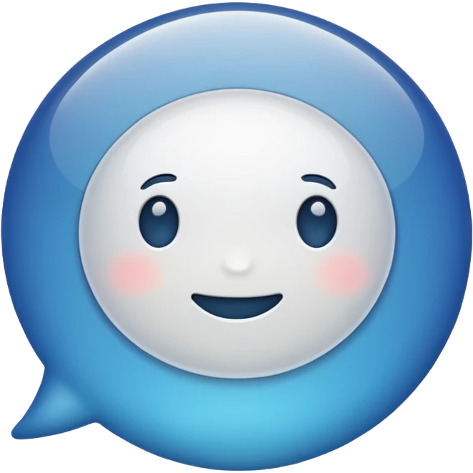 message bubble emoji