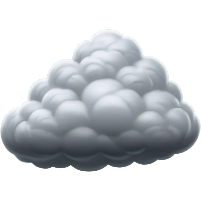 Cinematic Realistic Nimbus Emoji, Dark and foreboding, with thick, heavy clouds swirling ominously in the sky. The clouds are dense with rain, ready to pour down as the atmosphere charges with energy and anticipation. Soft glowing outline, capturing the essence of stormy tension and impending rain in a dense nimbus cloud! emoji
