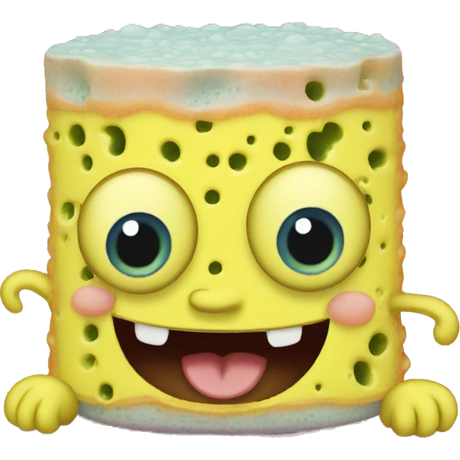 cute baby sponge bob emoji