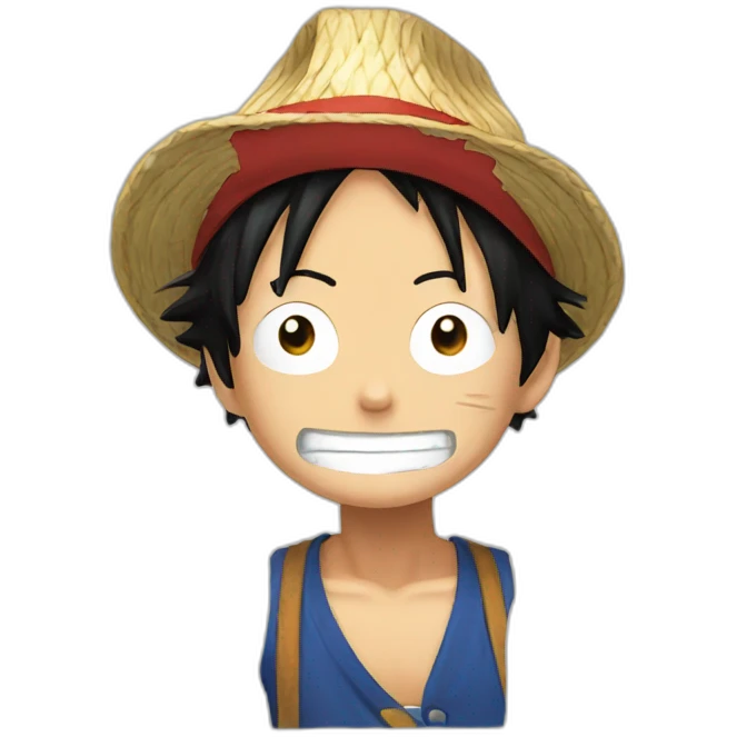 Luffy emoji