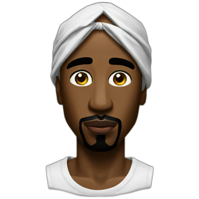 Tupac emoji