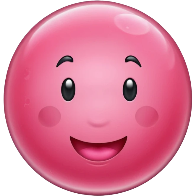 watermelon bubble gum emoji