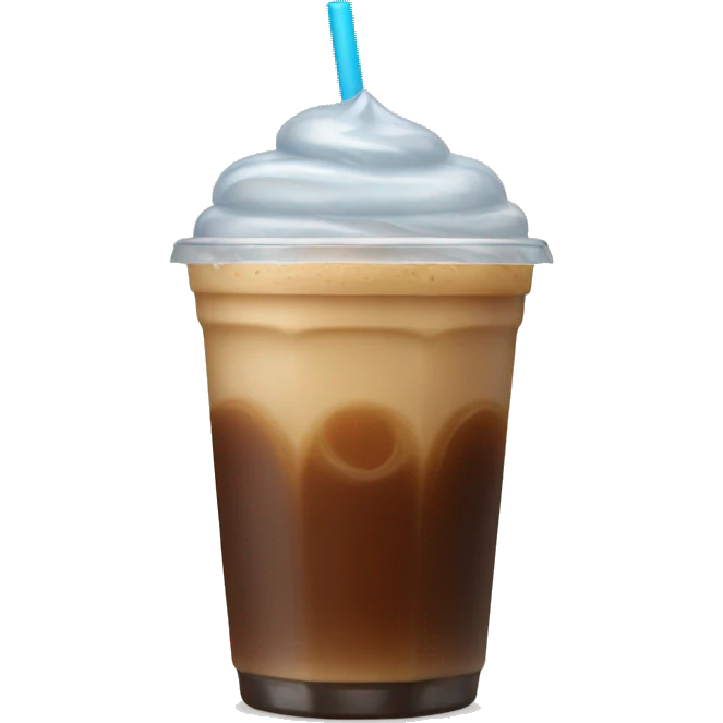 iced coffee emoji