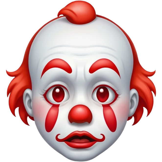 clown crying emoji