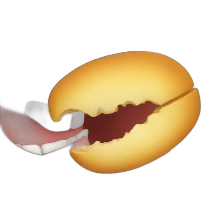 Bite emoji