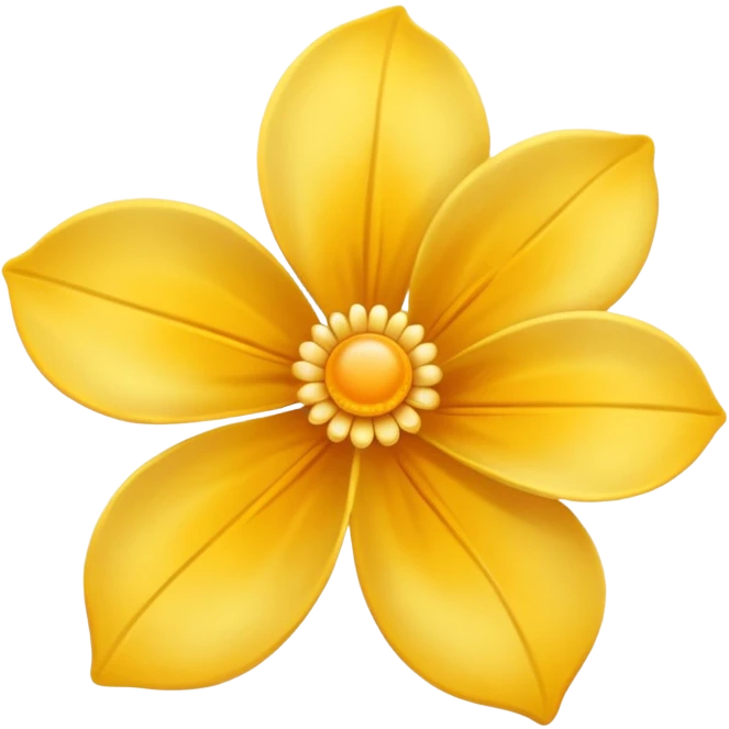Golden petals  emoji