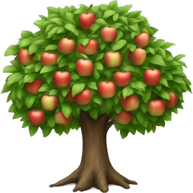 apple tree emoji