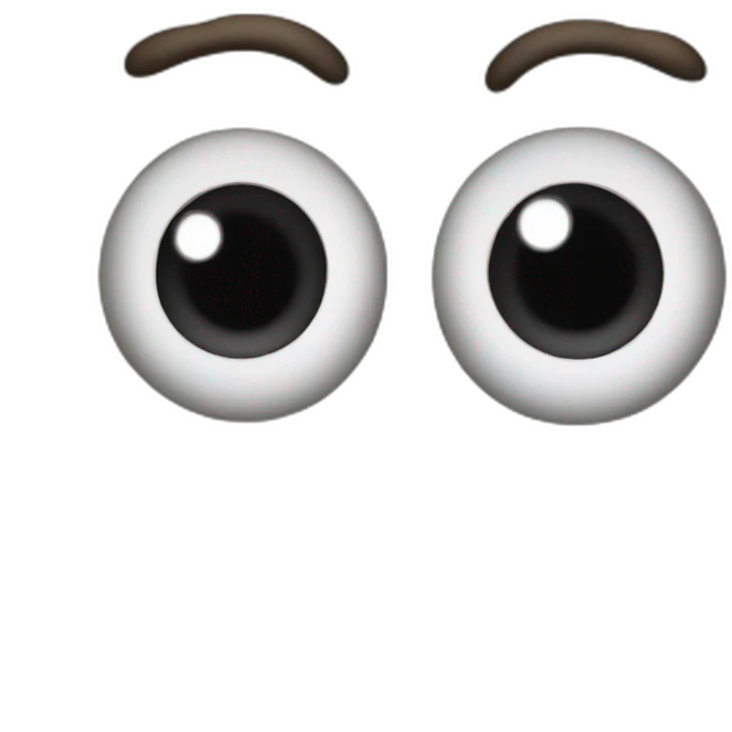 Bible with eyes and mouth emoji