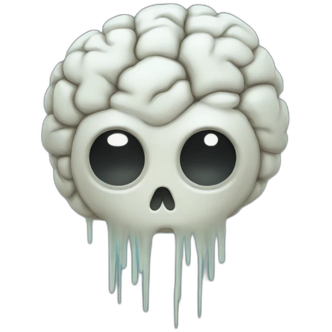 ghost brains emoji