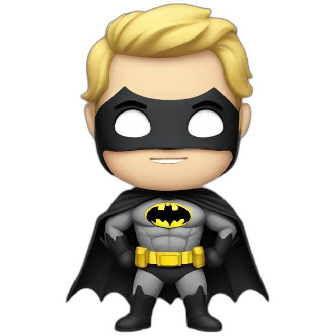 Chibi Batman emoji