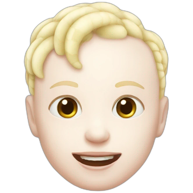 Serpent albinos emoji