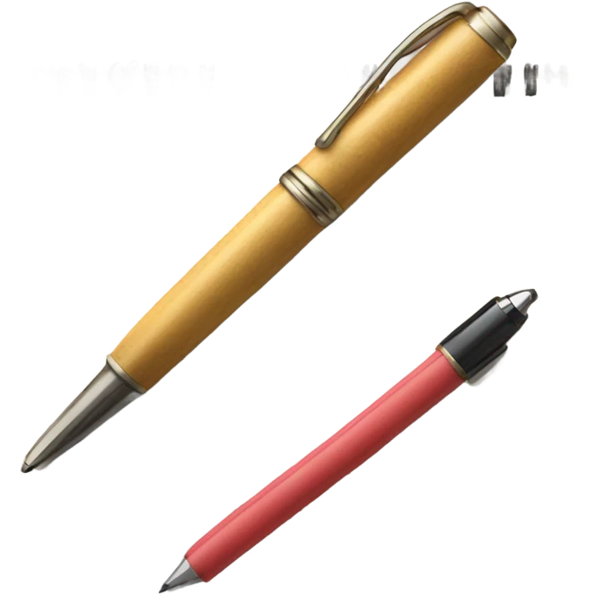 Spiral notebook and a pen  emoji