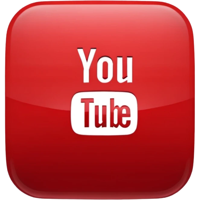 Youtube logo emoji