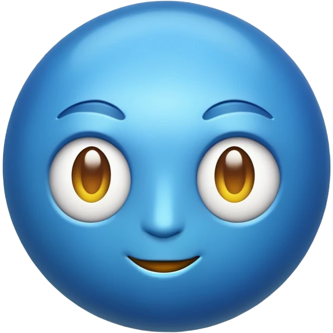 blue lemon emoji
