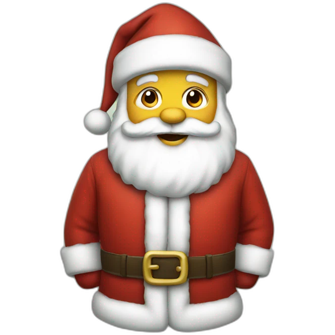 Santa claus emoji