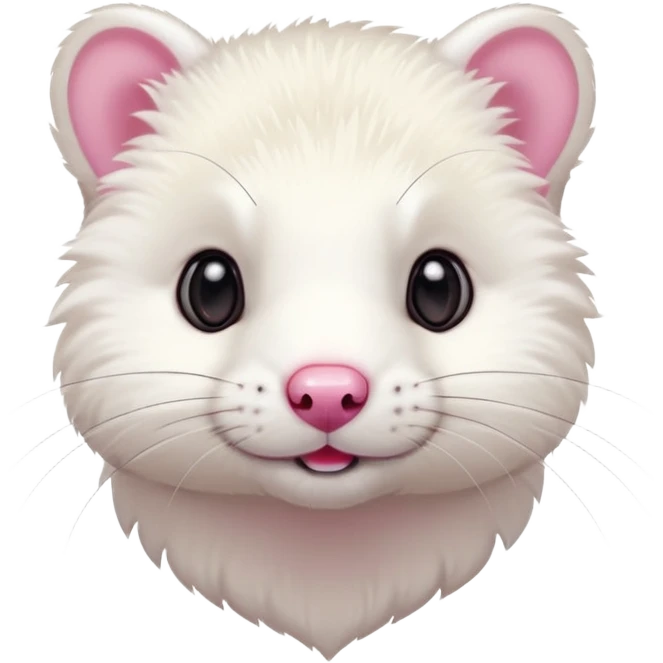 Furet blanc emoji