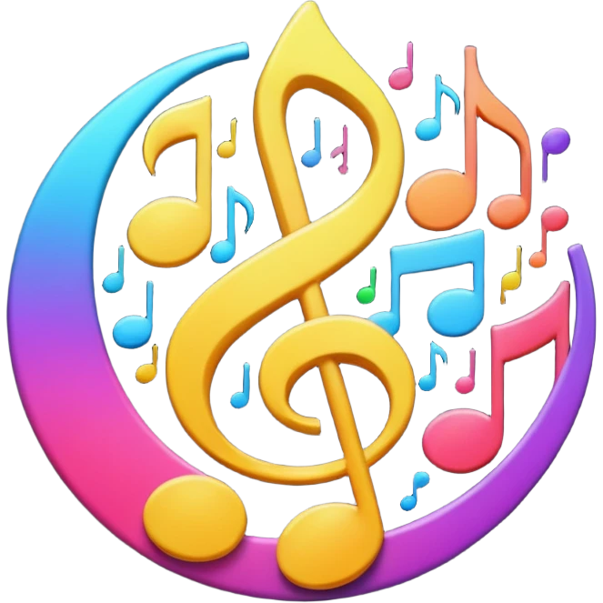 Music creation in AI emoji