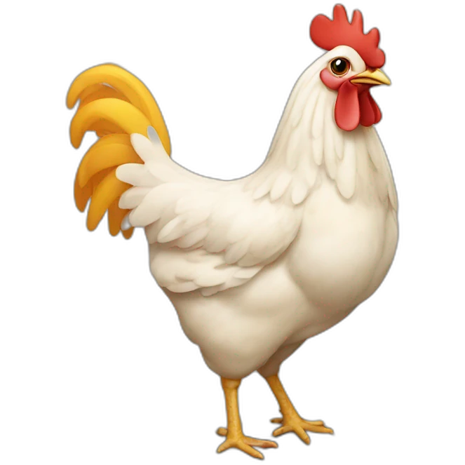 chicken emoji