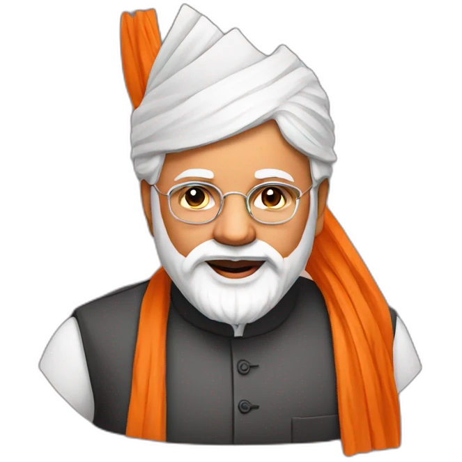 narendra modi emoji