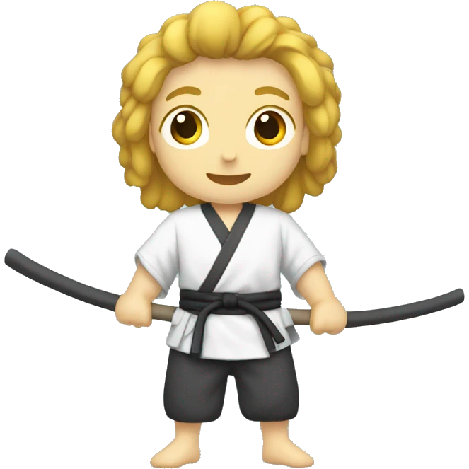 Aïkido bâton emoji