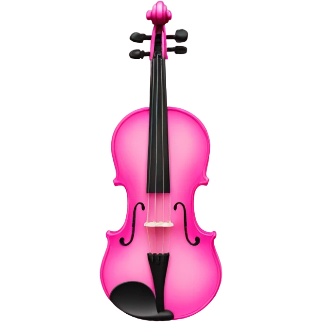 pink case for violin  emoji