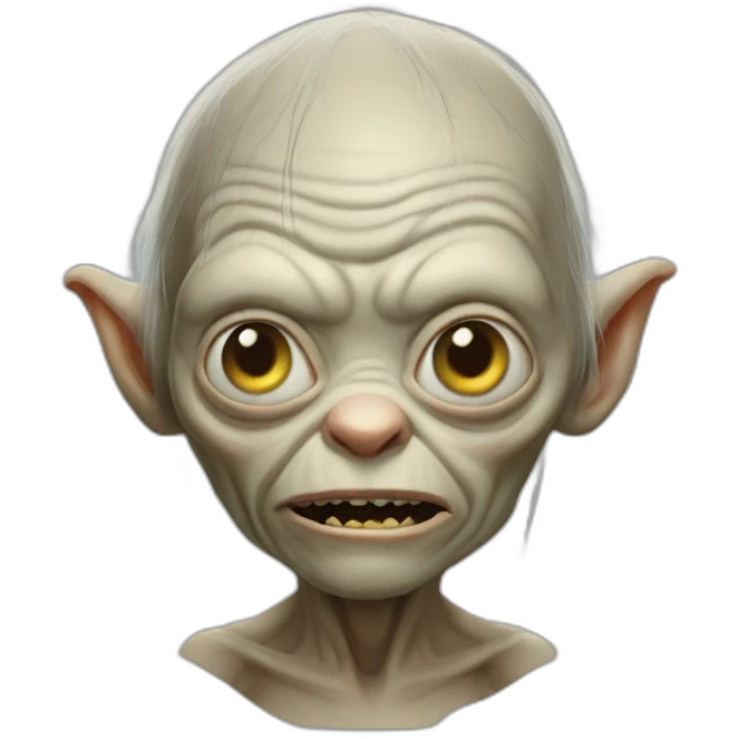 Gollum emoji
