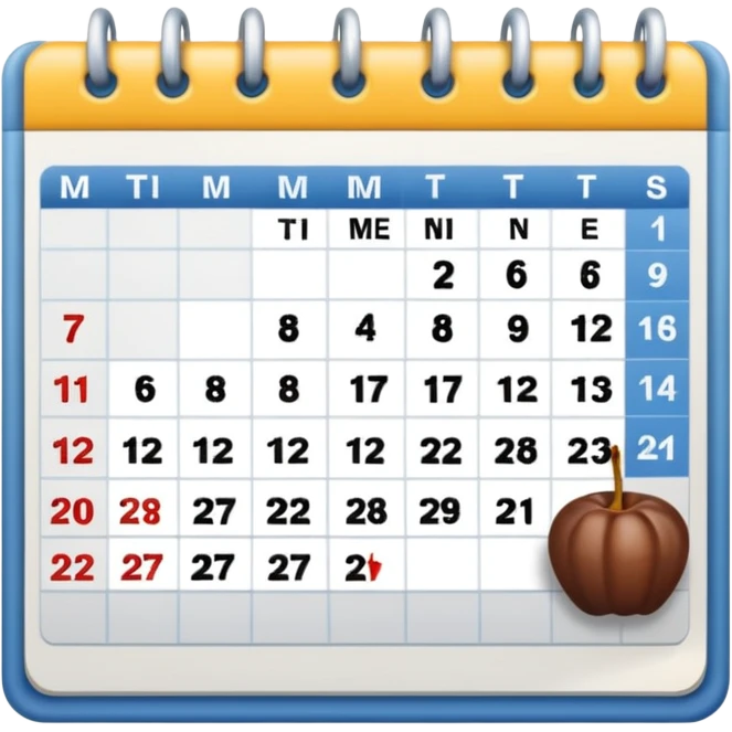 calender emoji