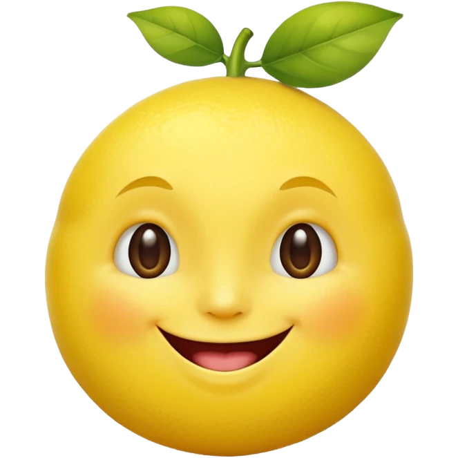 веселий лемончик emoji