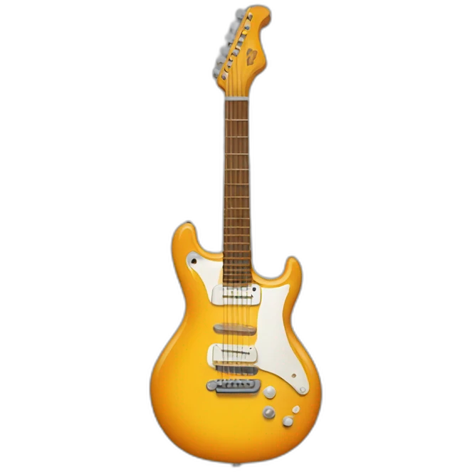 guitare électrique emoji