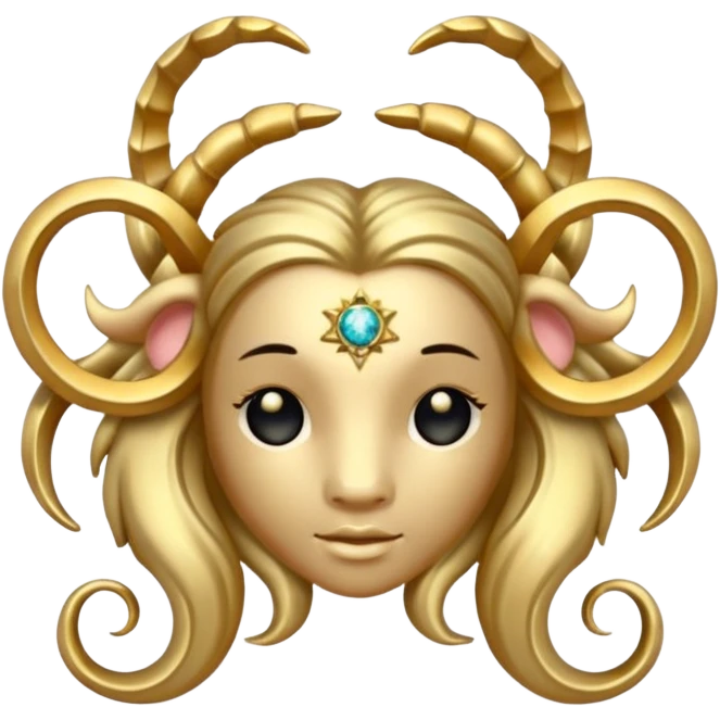 horoscope hair ornament emoji
