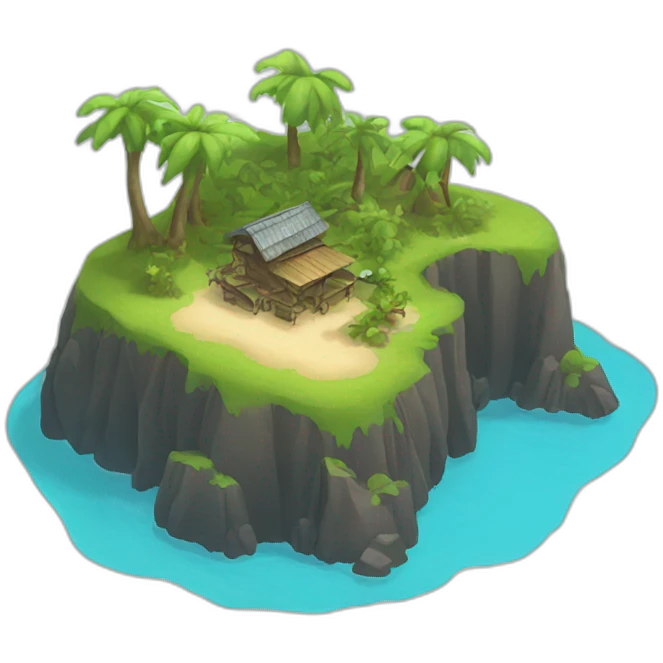 Pen Island emoji