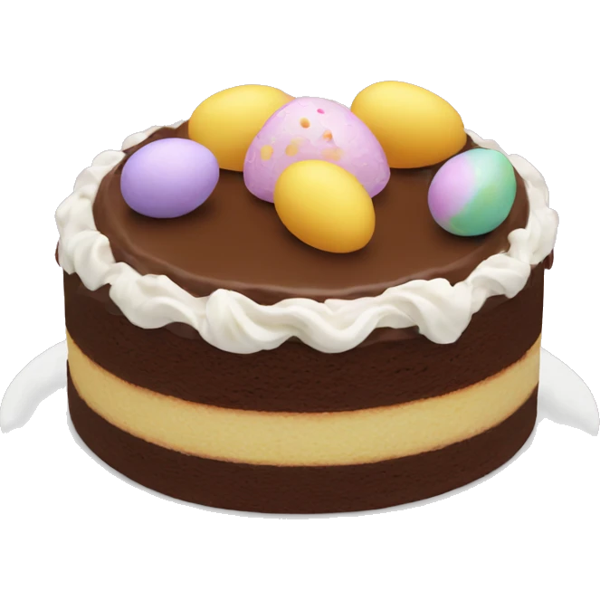 Easter cake emoji