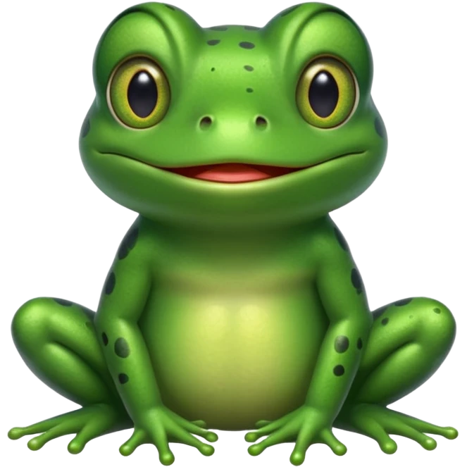 frog smirking emoji