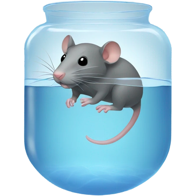 Rat in a tank emoji