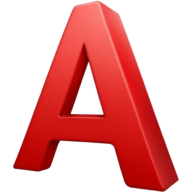 Letter A emoji