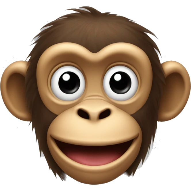 gooofy monkey emoji